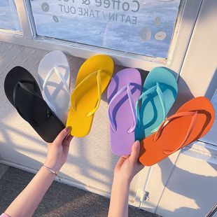 夹脚拖鞋 人字拖女外穿夏季 防滑浴室洗澡沙滩海边情侣ins潮夏凉拖