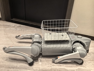 定制 宇树Go2云深处机器狗背部储物筐快递筐子 机器狗载重框