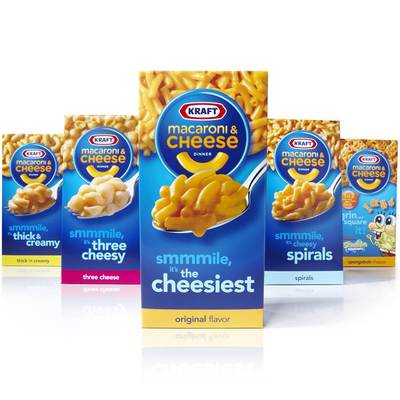 美国进口Kraft Chese卡夫奶酪芝士通心粉速食 西餐意大利面辅食