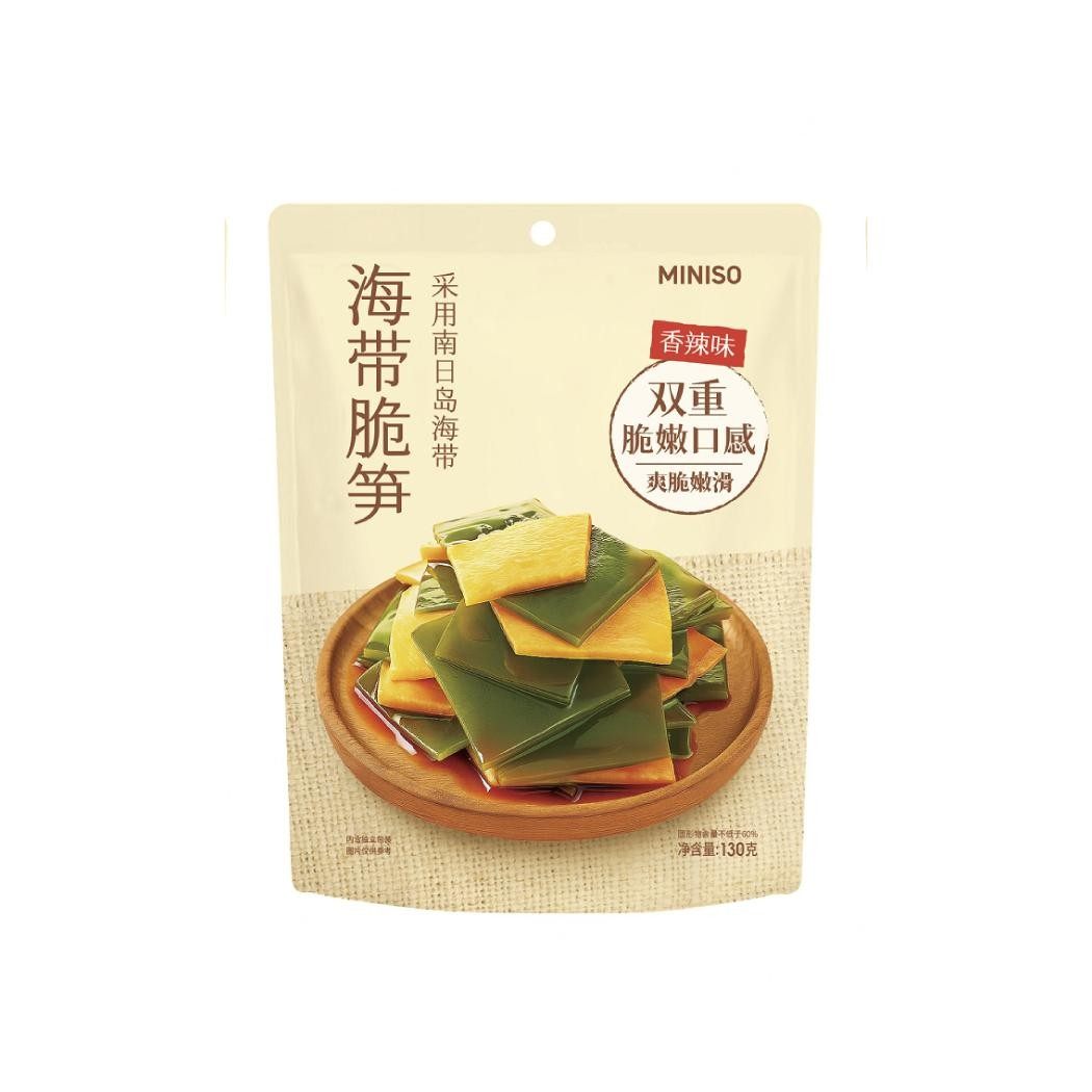 MINISO名创优品海带结即食酸辣味下饭菜零食网红小吃酸辣味新包装,零食/坚果/特产,海带零食,淘宝优惠券,粉丝福利购,淘宝优惠卷