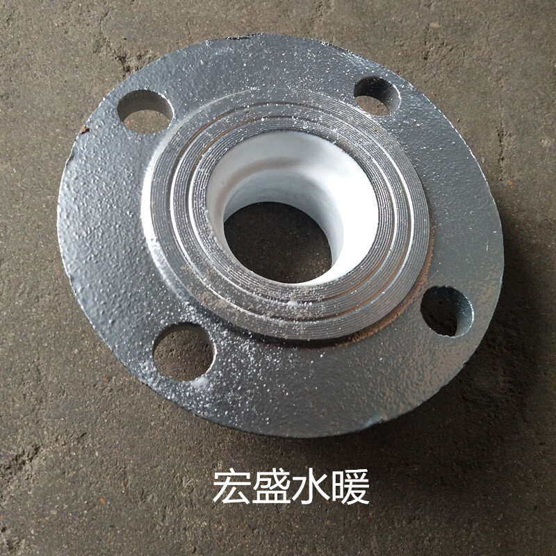 银色给水转换兰卡箍法兰给水消防法兰沟槽法兰沟槽衬塑转换法兰
