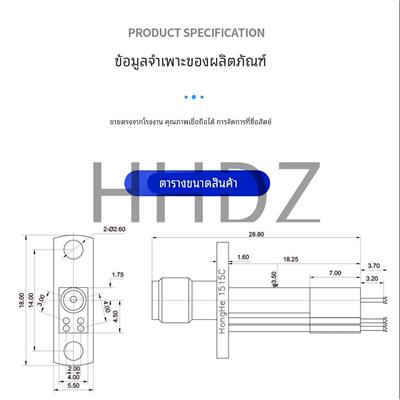 HongHe 1515C RF072-BV90-JUK RF射频探针高频测试头五爪探针间距