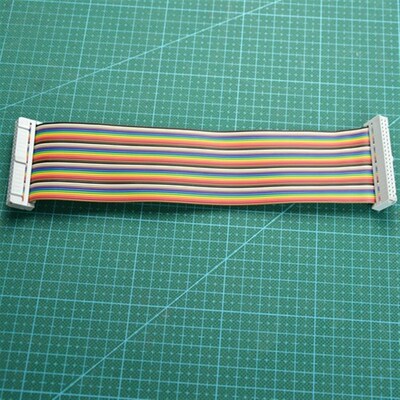 究其科技 40PIN彩色排线 连接线 长度210 MM 3D打印机/小机器人