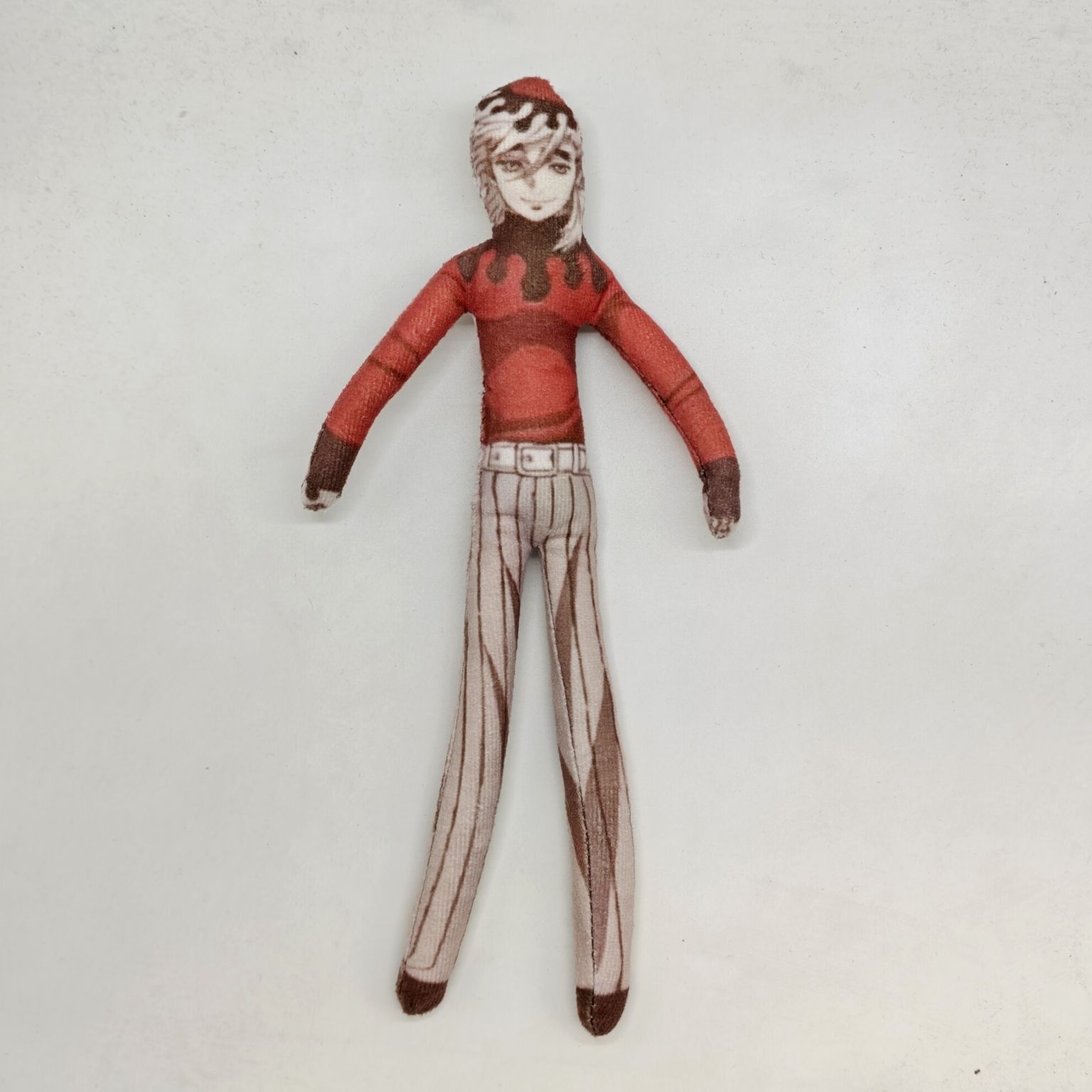 鬼灭之刃抽象玩偶祢豆子炭治郎公仔手脚铁丝骨架可童磨老鼠干