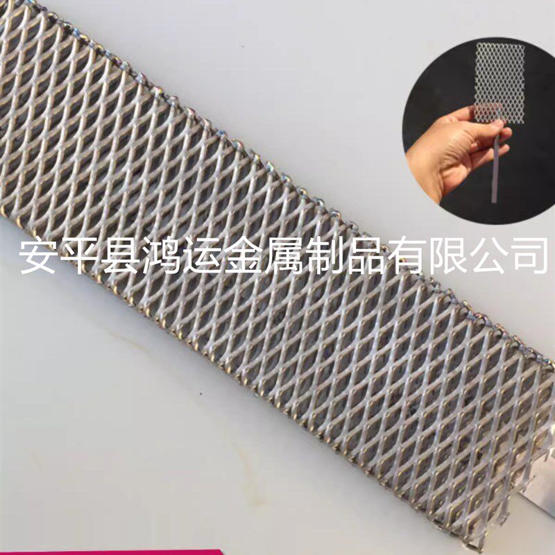 热销菱形孔高纯钛网钛合金板网工装篮镍饼制铜电镀电解制氢阳极拉