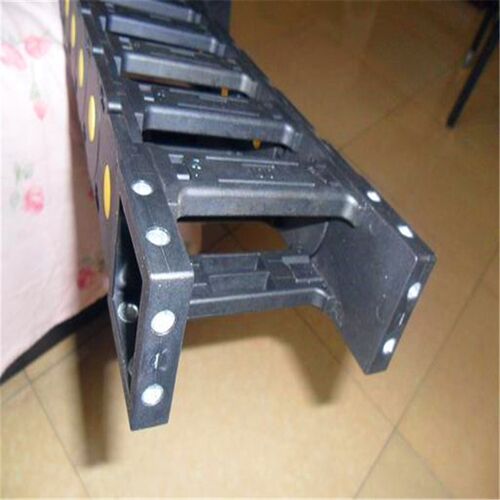 热销机床塑料工程电缆拖链桥式尼龙拖链全封闭桥式拖链电缆穿线坦