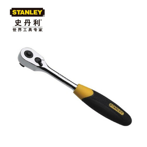 。STANLEY工具强力型双色柄棘轮扳手大/中/小/飞95-895/894/893-1