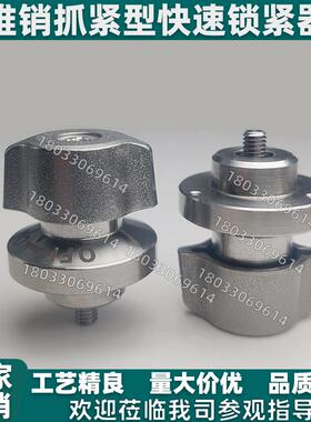 锥销抓紧型快速锁紧器BLL46-10/14夹紧销BLL56-10/14快速锁紧装置