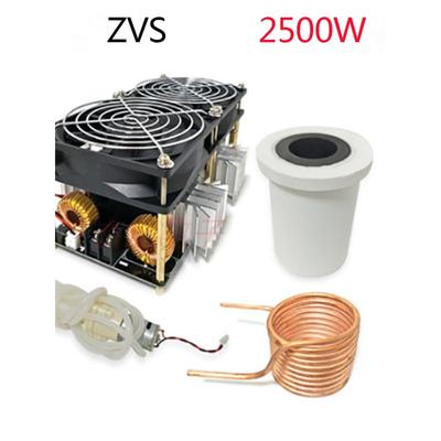 ZVS高频感应加热2500W大功率高频机高频淬火中频炉无抽头铜管加热
