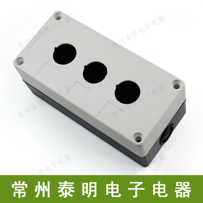。3孔位开关控制按钮盒XAL-B03 BX3-22白色NP2 NP4 LA37 38 39Y09图片