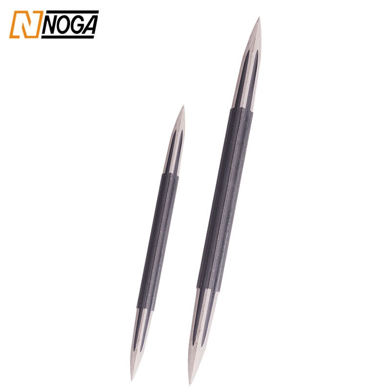 。以色列诺佳NOGA 双头刮边器三角刮刀 去毛刺三角刀BT8001/BT120