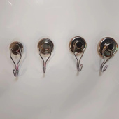 强力磁铁挂钩可旋转磁吸挂钩无痕强磁吸钩免打孔高强度吸铁石磁