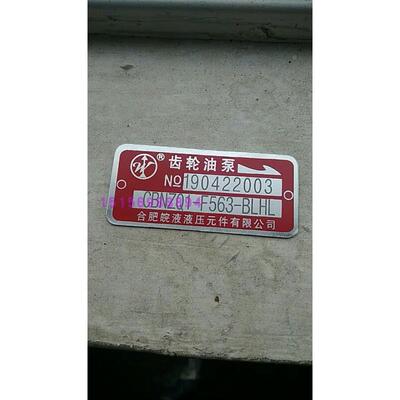 CBNZQ-F563-BLPL合肥皖液液压齿轮油泵CBNZQ1-F563-BLHL原装正品