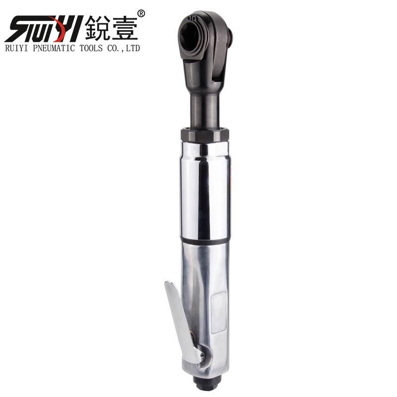 锐壹1128气动棘轮扳手齿轮扳手穿孔扭力扳手配8到19mm套筒