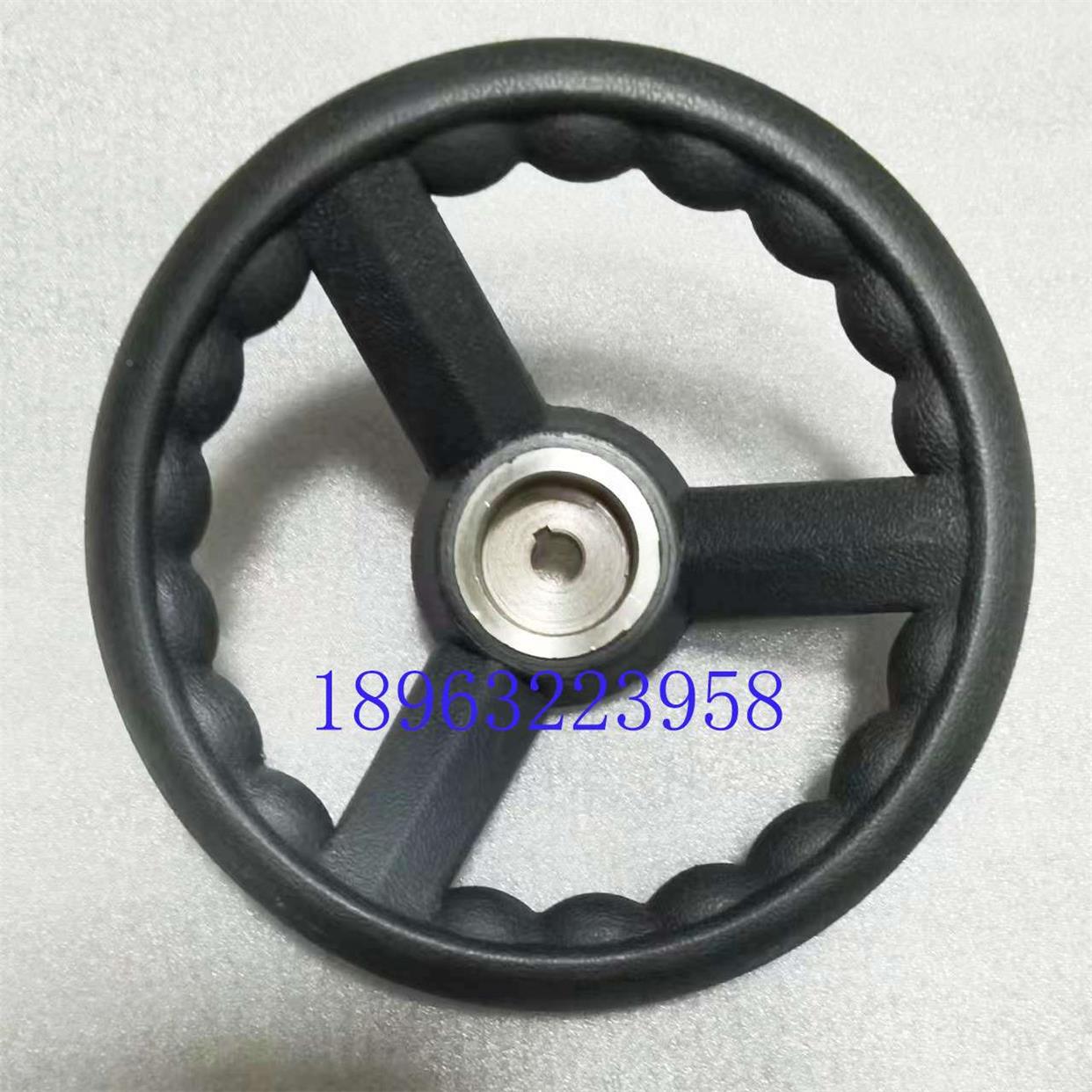 沈阳中捷钻床Z3032X8 主轴箱操作手轮摇臂钻刻度盘移动包胶大手轮