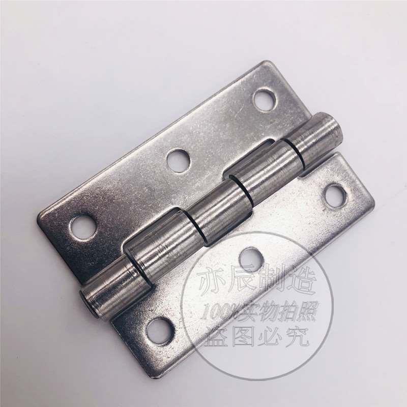 不锈钢碟形铰链 尺寸60*90 孔距38*35*35MM 厚度3 孔6.4