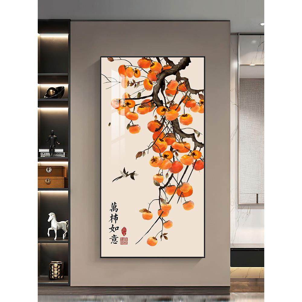 事事如意玄关装饰画新中式走廊过道尽头墙壁画客厅入户正对门挂画,鲜花速递/花卉仿真/绿植园艺,洒水/浇水壶,淘宝优惠券,粉丝福利购,淘宝优惠卷