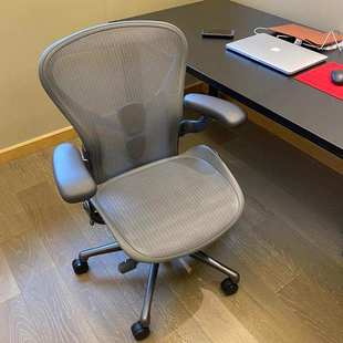 赫曼米勒aeron二代人体工学椅办公椅家用久坐电脑椅hermanmiller