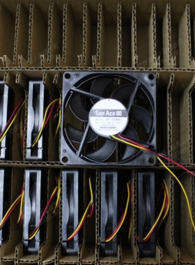 全新原装三洋8015 8CM 9GA0812H7004 12V 0.09A 超静音散热风扇