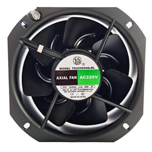 九龙全新原装正品 TG22580HA2BL 0.4A 80W 22580 金属框散热风扇6