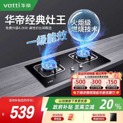 [政府补贴]华帝经典灶王一级