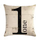 Decorative Pillow Throw Cover Numerals Numbers 网红Arabic