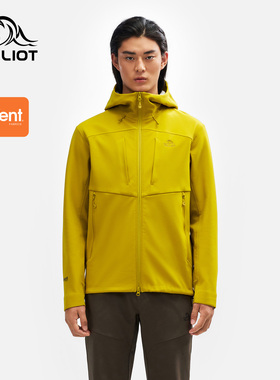 【风盾P25】伯希和户外软壳衣男2025年新款eVent专业防风冲锋外套