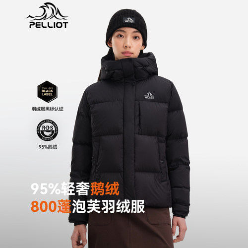 极寒Pro伯希和白色泡芙羽绒服