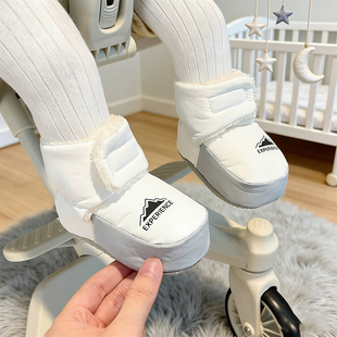 加厚加绒学步鞋 冬季 保暖 子6到12个月婴幼儿小月龄学步鞋 婴儿鞋