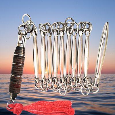 万向把九节鞭不锈钢表演鞭健身鞭武术实战初学练习鞭训练九节钢鞭