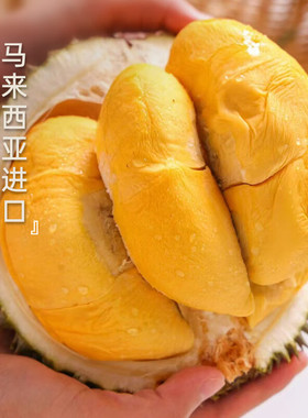 喜得猫正宗黑刺D200马来西亚进口树熟液氮冷冻榴莲新鲜顺丰包邮
