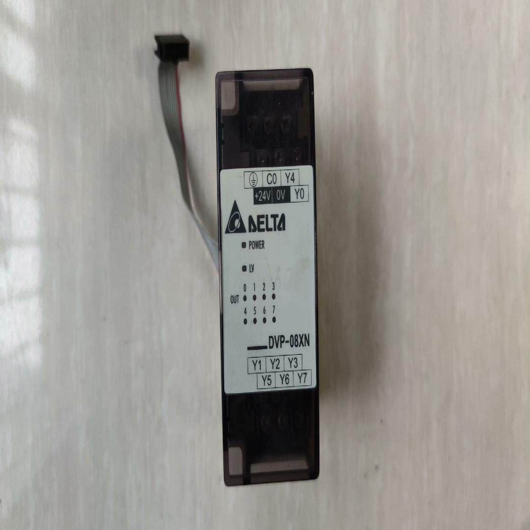 【议价】台达PLC扩展模块DVP08XN11R成色实物图功能正常