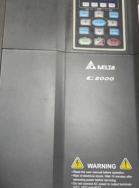 【议价】台达变频器VFD075C23A-21，只装过柜未使用等于