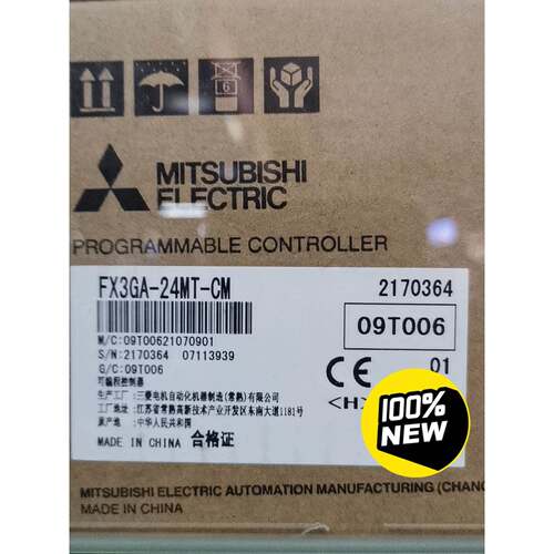 【议价】三菱PLC控制器FX3GA一24MT，全新原装正品，目前是2