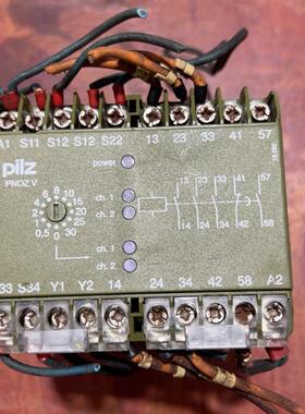 【议价】PNOZV3024VDC皮尔兹继电器拆机实物图功能包好