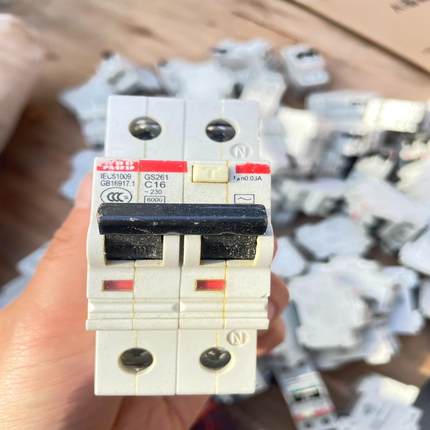 【议价】二手拆机1PABB漏电小型断路器GS261系列