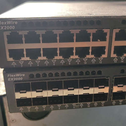 【议价】FlexWire EX2000两台，有一台网口碰了一下不影响