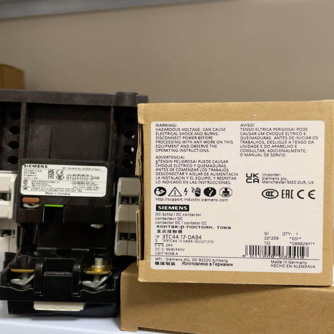 【议价】3TC4417-0AB4  接触器尺寸 22 极 DC