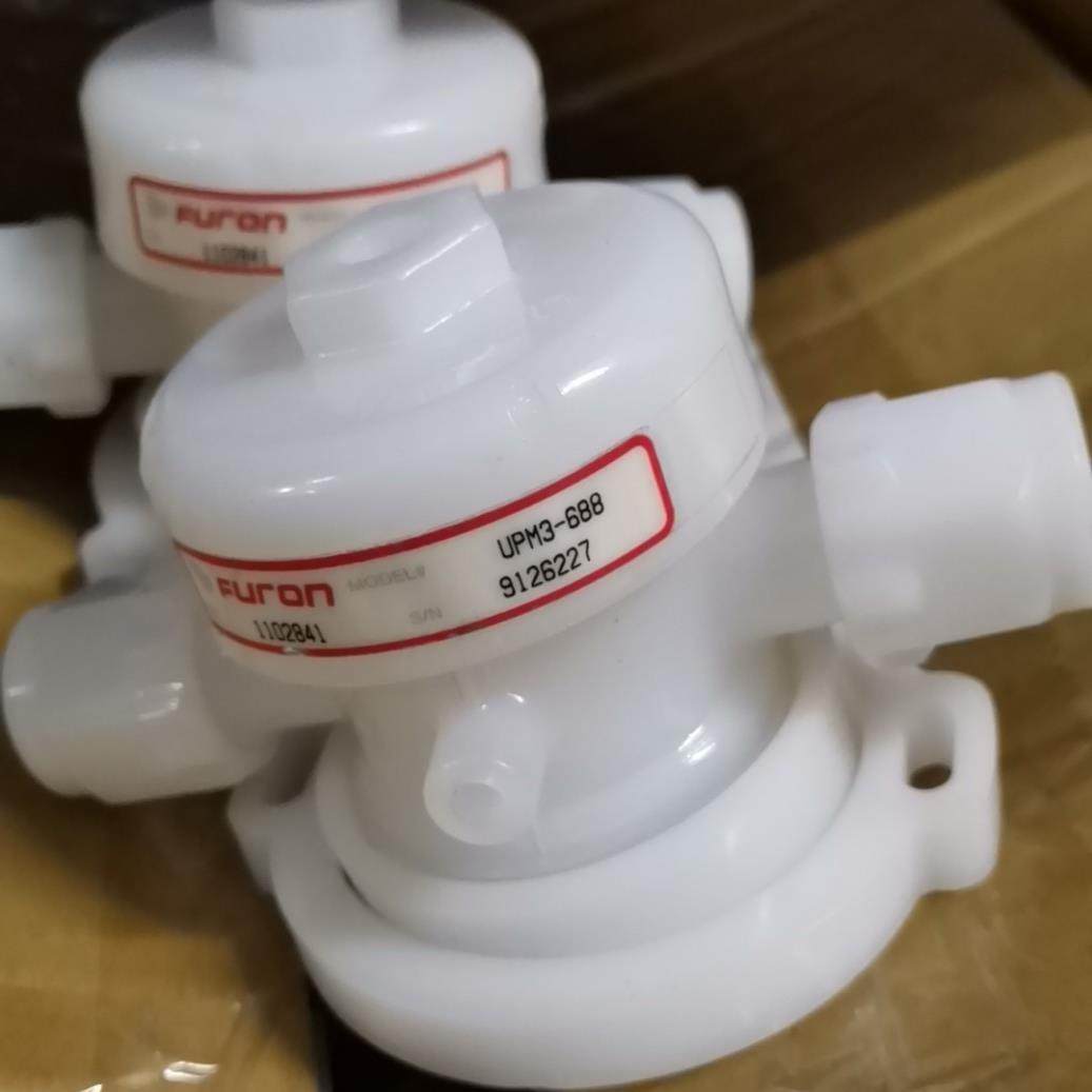 【议价】原装FURON圣戈班气动隔膜阀 三通阀 PFA三通隔膜阀 U