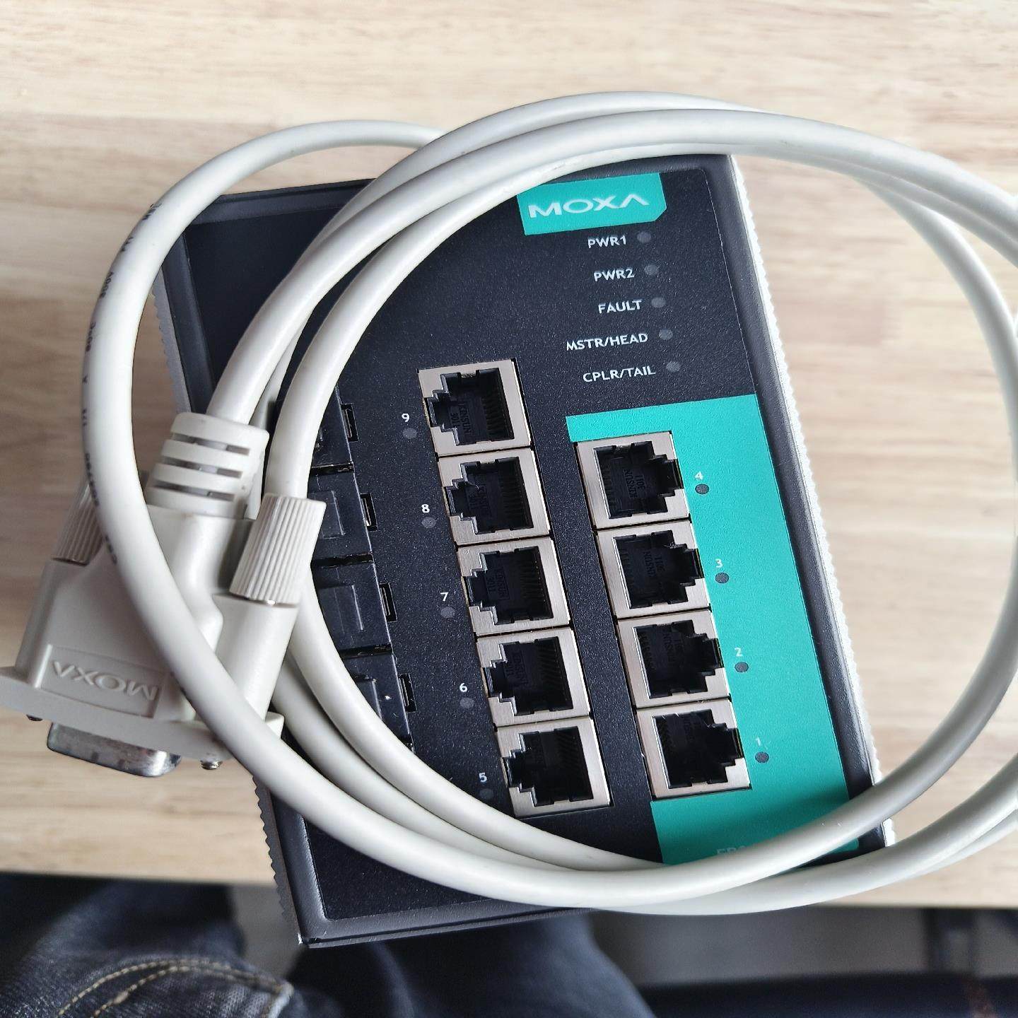 【议价】MOXA EDS-G509光纤交换机 工业交换机光电转换器原