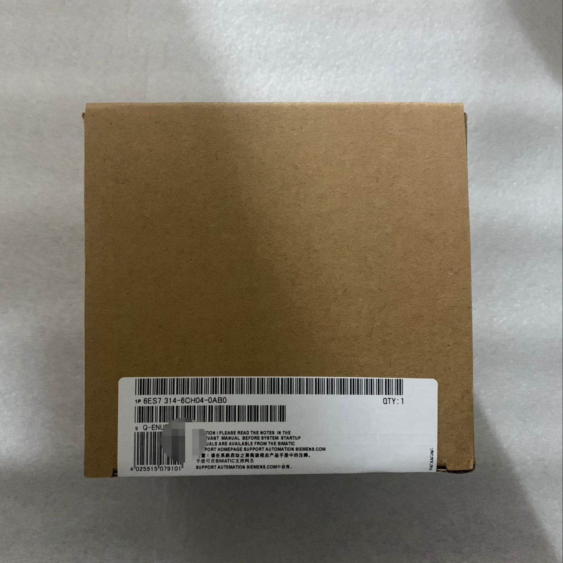 【议价】6ES7314-6CH04-0AB0西门子模块包装配件齐全