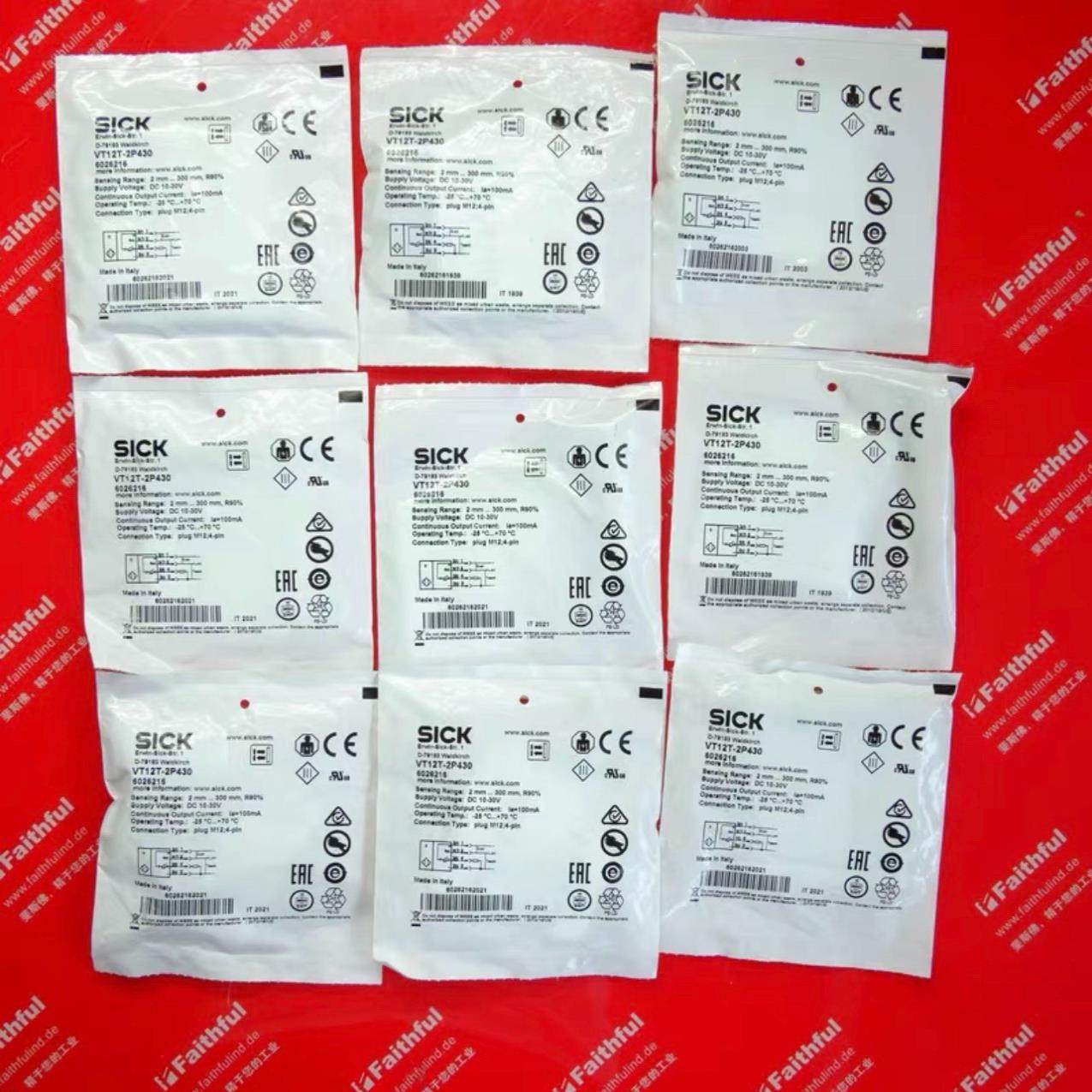 【议价】Sick VT12T-2P430 西克全新漫反射光电传感器