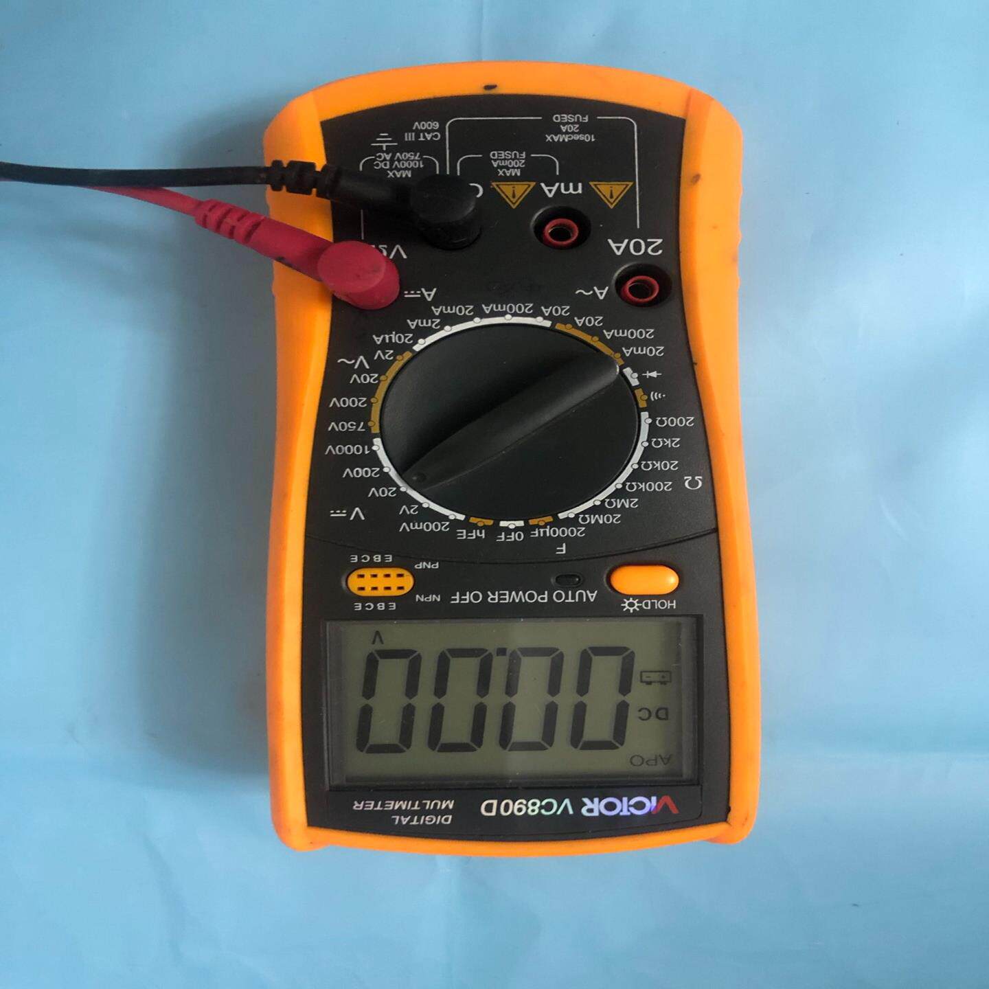 【议价】胜利万用表VC890D功能全好成色如图比较新包邮