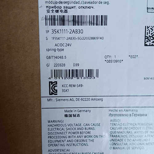 【议价】正品3SK111-2AB30