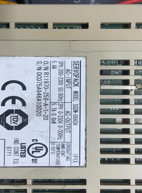 【议价】安川伺服驱动器SGDM-08ADA