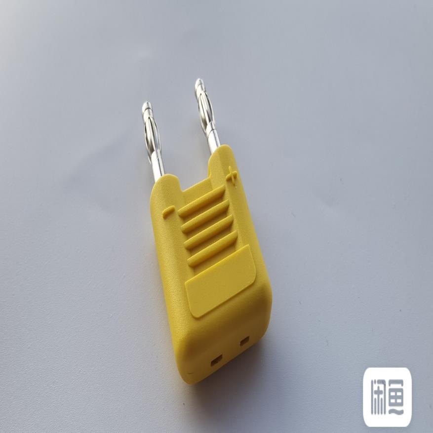 【议价】热电偶转接头适配器片状热电偶转4mm香蕉头公万用表直插