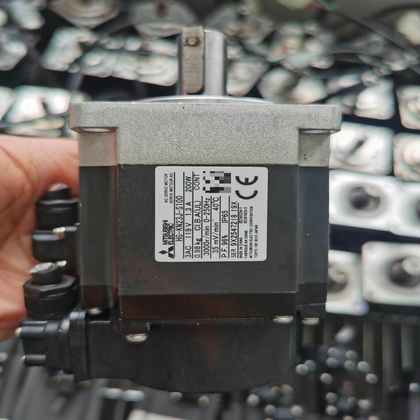 【议价】三菱JE 200W套装九成新原装拆机无维修包好用质保一