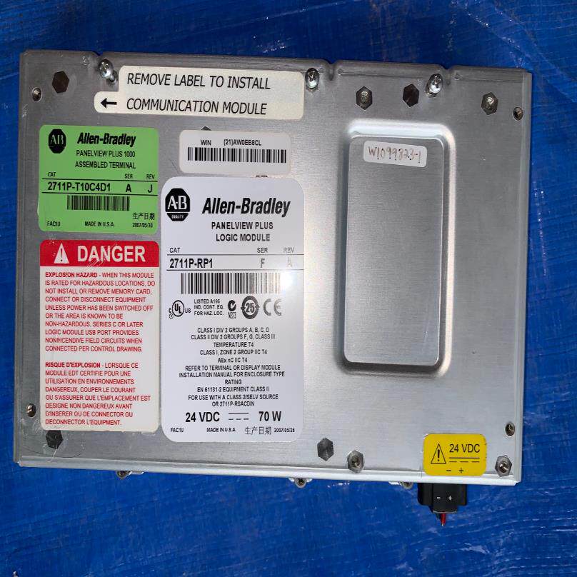 【议价】原装AB罗克韦尔逻辑模块2711P-RDT10C 2711