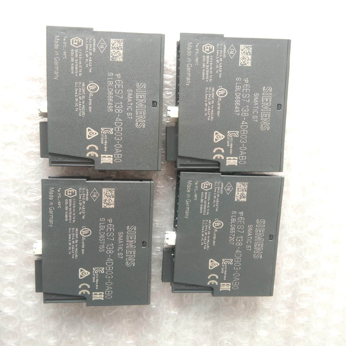 【议价】6ES7138－4DB03－0AB0全新原装没裸机没安装使