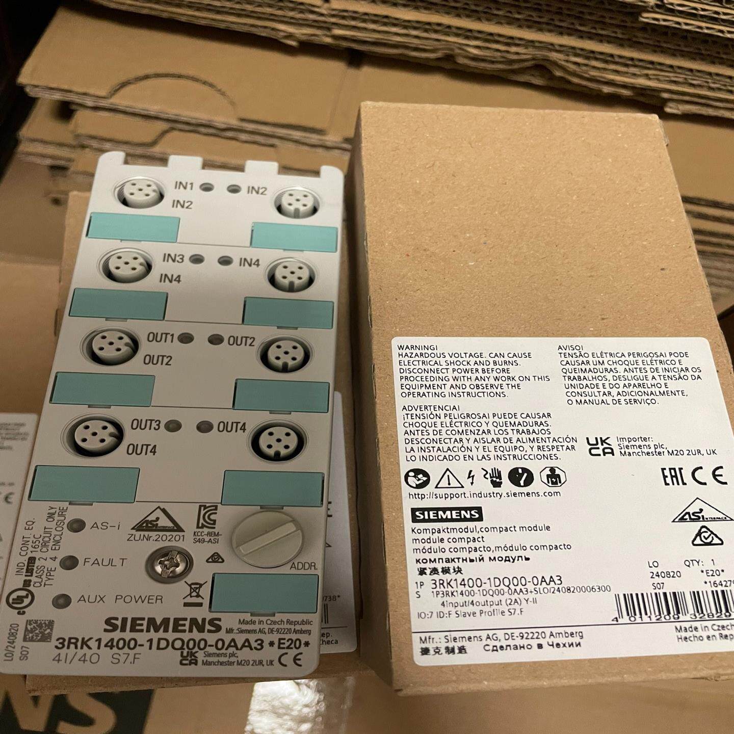 【议价】3RK1400-1DQ00-0AA3  AS-i 紧凑型模块